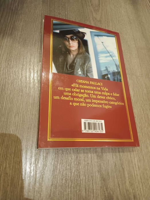 A Raiva e o Orgulho – Oriana Fallaci – 1.ª Edição – DIFEL
