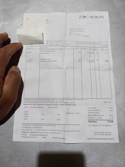 Peças para carro