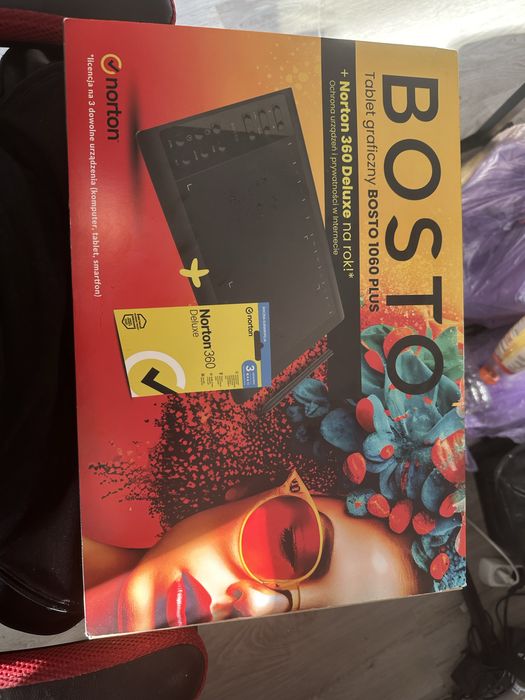 tablet graficzny BOSTO 1060 PLUS + Norton 360 Deluxe