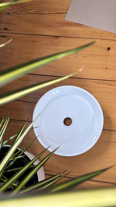 umywalka nadblatowa biała misa