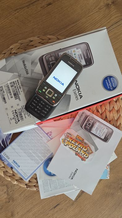 Nokia E66 PL bez simloka,  pudelko