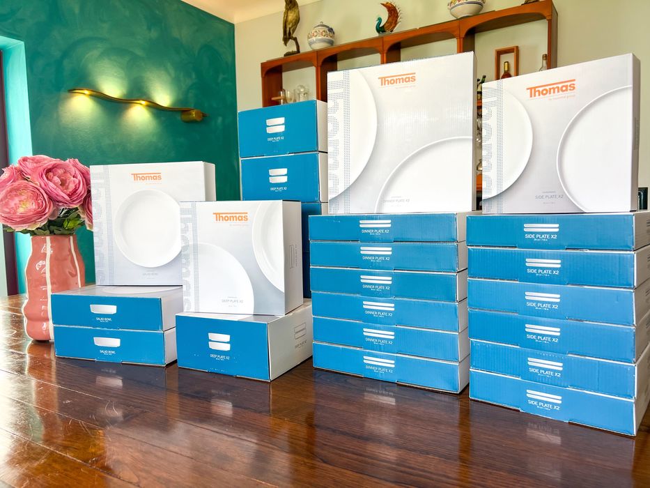 Serviço de jantar Thomas by Rosenthal Group NOVO (apenas saladeiras)