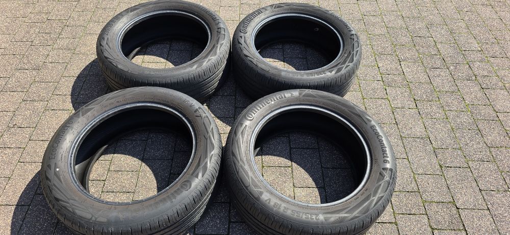 Opony letnie Continental EcoContacy 6. 235/55R18. 100V. 5,6-5 mm. Rok 2023