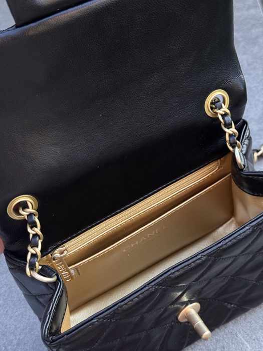 Chanel mini чорна і бордова