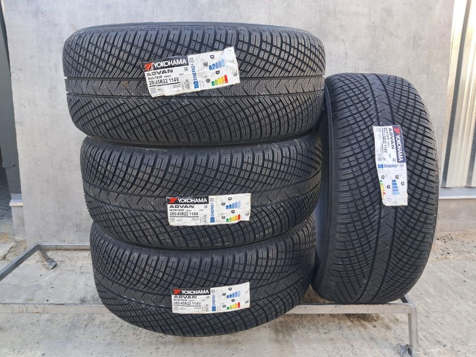 Резина зимова, НОВА, 285/45 R22 Yokohama Advan Winter V907  2025 рік