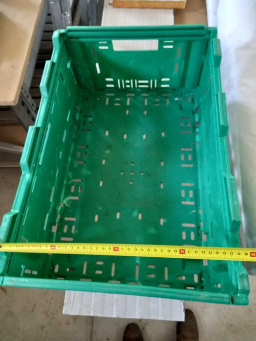 Caixas verdes desdobráveis e empilháveis (CHEEP / IFCO)