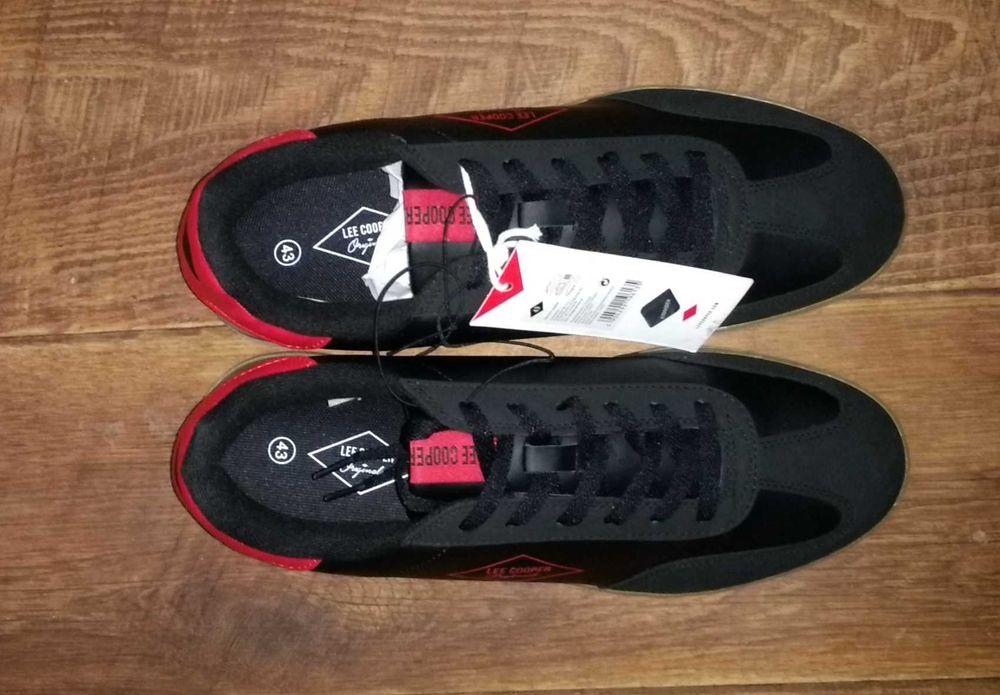 Buty męskie Lee Cooper Orginals czarne rozmiar 43