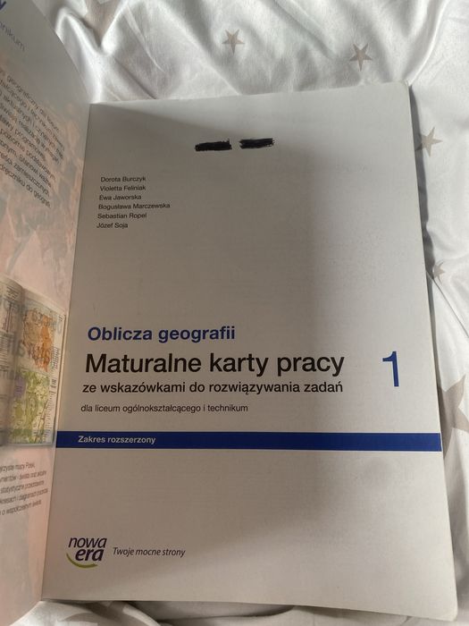 Karty pracy geografia klsa 1 rozszerzenie