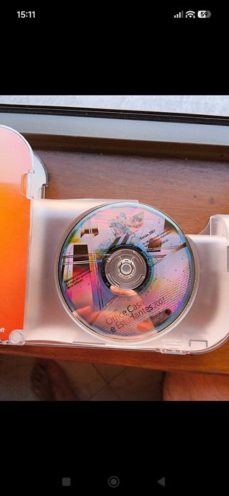 Microsoft CD instalação
