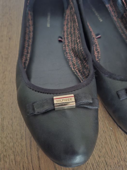 Baleriny  skórzane  Tommy Hilfiger