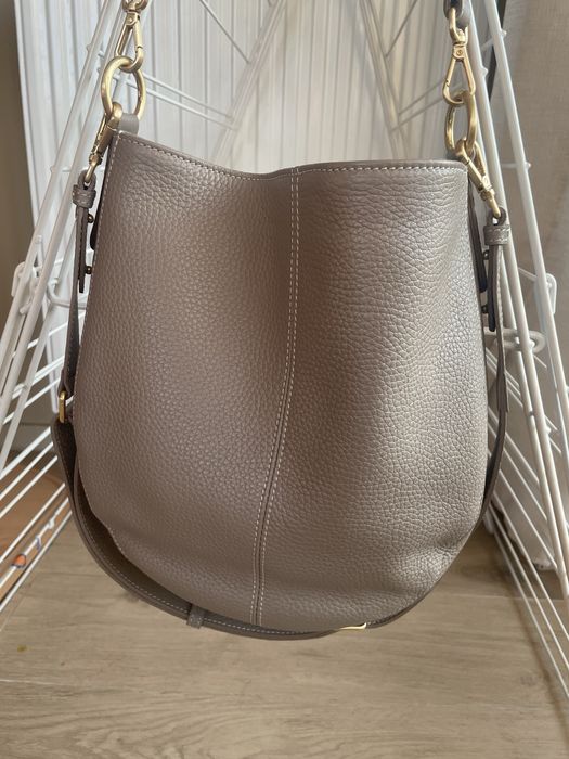 Aiida taupe torba na ramie Daag