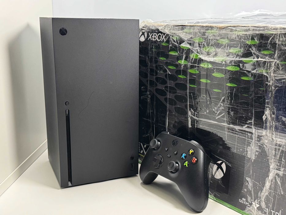 Konsola XBOX Series X 1TB z Padem i Napędem Super Stan Gwarancja