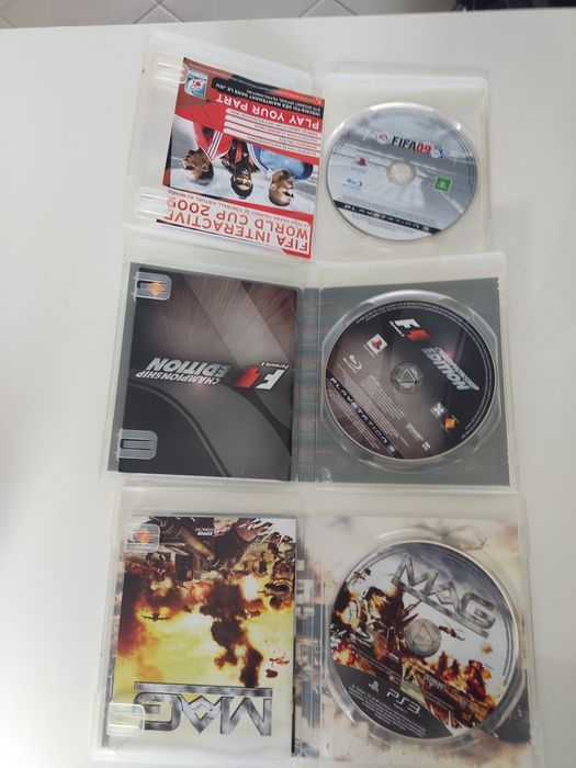 Zestaw samych płyt, gry na Ps3 po 5 zł