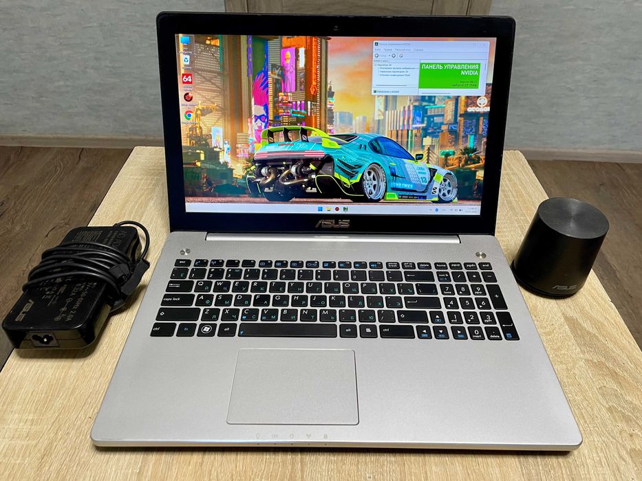 Ігровий Ноутбук Asus N550J, Intel Core i7-4700HQ (4/8 Ядер), ОЗУ 16GB/SSD 256GB/NVIDIA GeForce GT 750M -4GB (128 Bit) / Full HD,IPS
