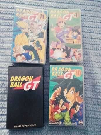 Cassetes Pokémon E Dragon Ball GT Novas
