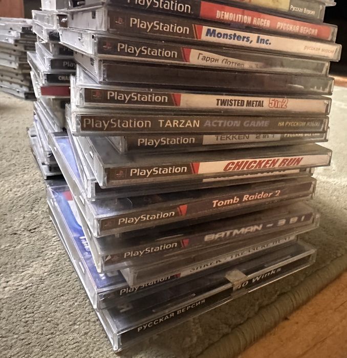 Велика колекція ігор для Sony PlayStation 1 PS1 | 40+ дисків | NeoGame |