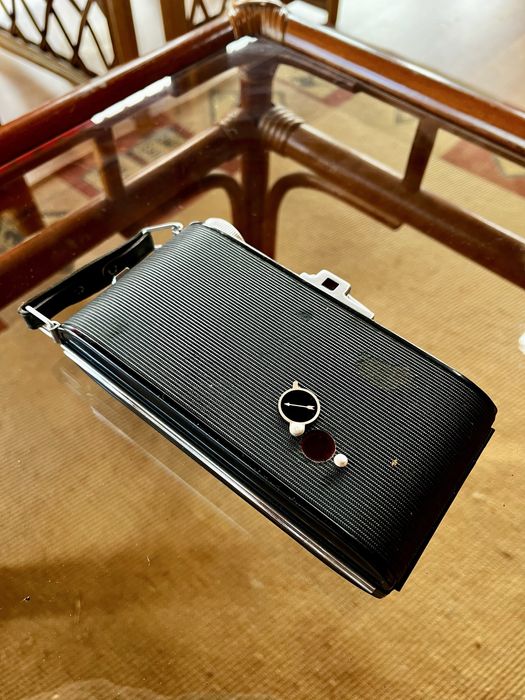 Antiga maquina fotografica Agfa Billy