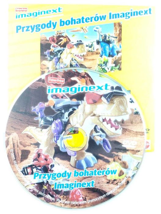 Przygody bohaterów Imaginext film DVD