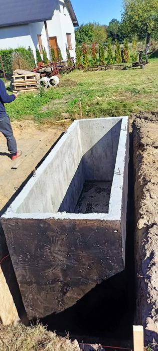 Kanał Samochodowy Betonowy 4m oraz 6m Kanały Samochodowe Ścianki 12cm