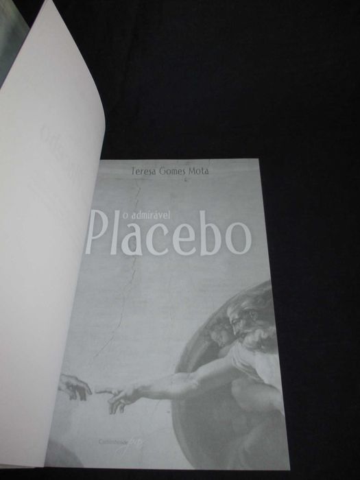 Livro O Admirável Placebo Teresa Gomes Mota Autografado