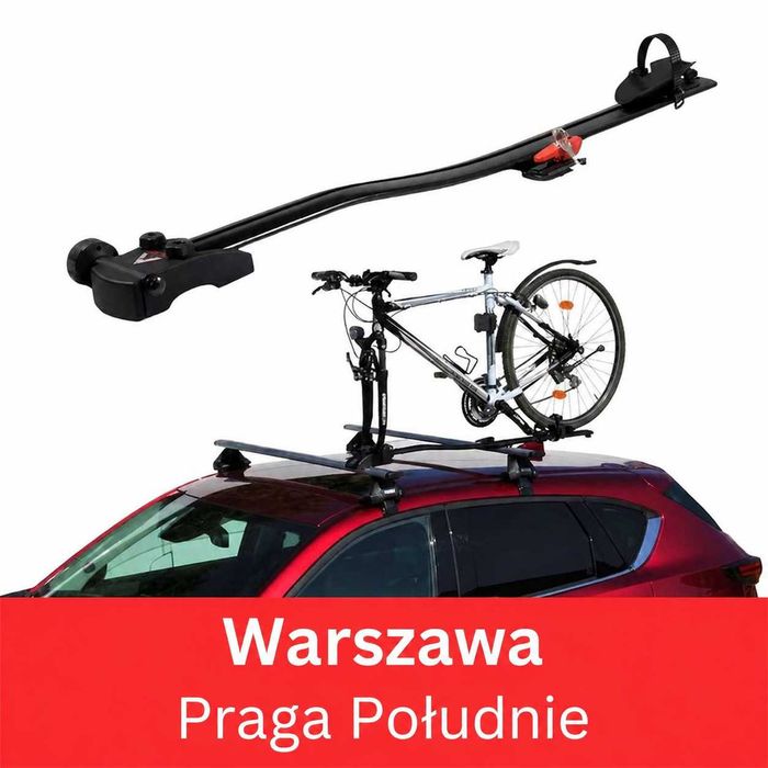 Uchwyt rowerowy na dach Aguri Marathon Basic Black