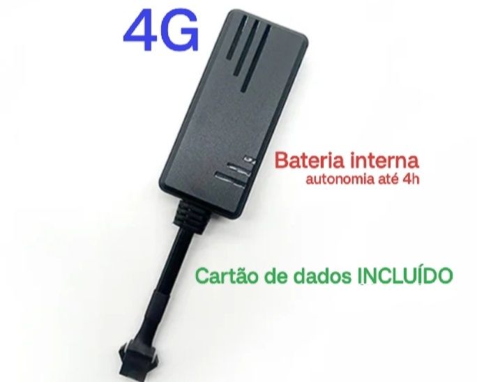 [NOVO] Localizador GPS 4G COM cartão de dados incluído