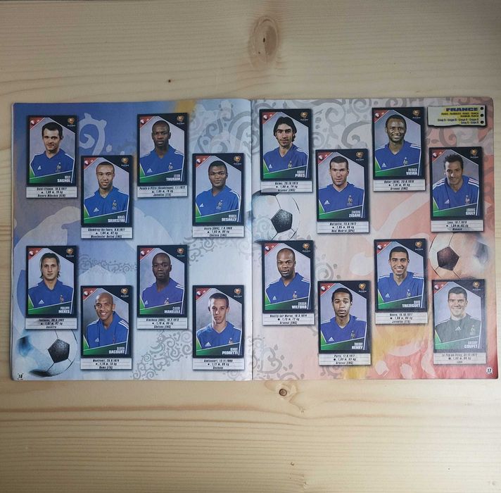 Caderneta Completa Panini UEFA Euro 2004