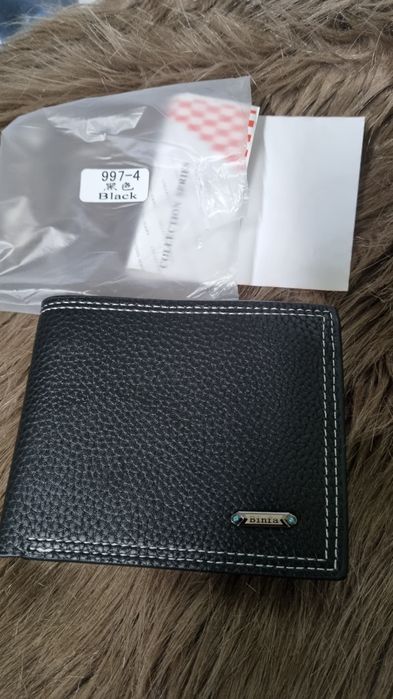 Portfel meski  czarny