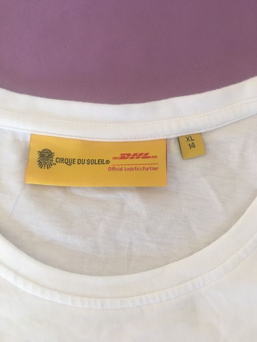 Редкий мерч Cirque du Soleil x DHL Graphic Tee / Лимитированная арт-футболка