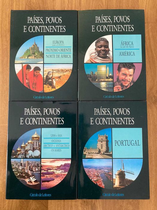 Países, Povos e Continentes - volumes 1 a 4