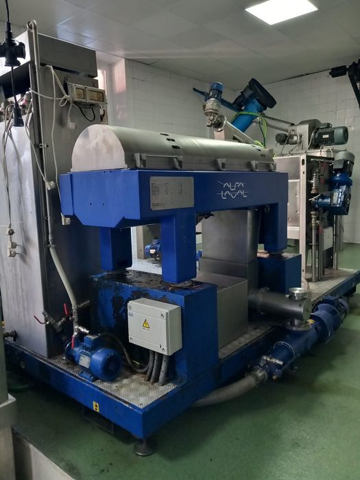 Linha de extracçao de azeite Alfa laval