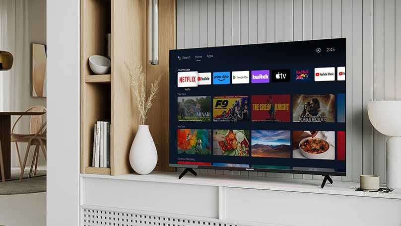 Nowy Sharp 40 cali FHD Smart Android WIFI DVB-T2 40FH2EA gwarancja 12m telewizor