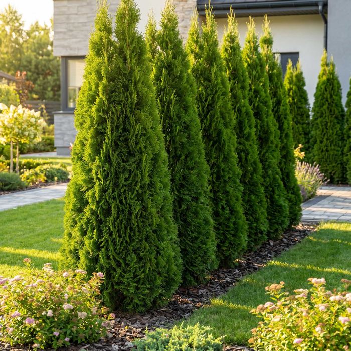 Tuja Thuja occidentalis 'Smaragd' 120–200 cm | Dostawa | Sadzenie | Ciechanów