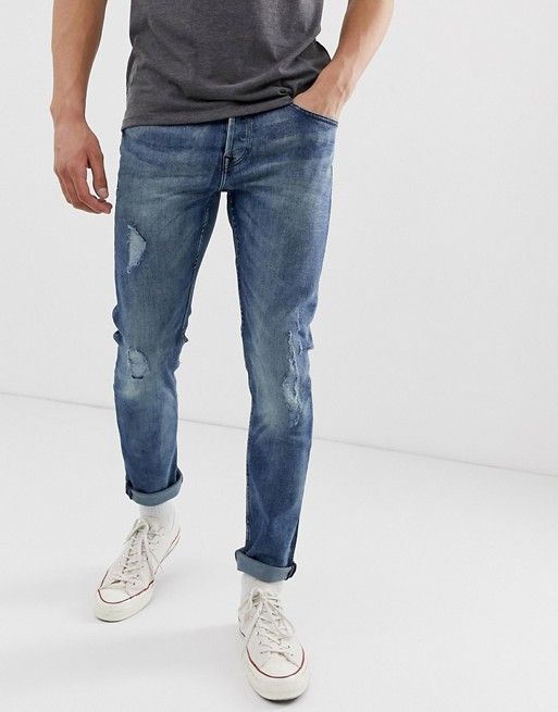 Джинси чоловічі slim fit/skinny Only & Sons 30/32