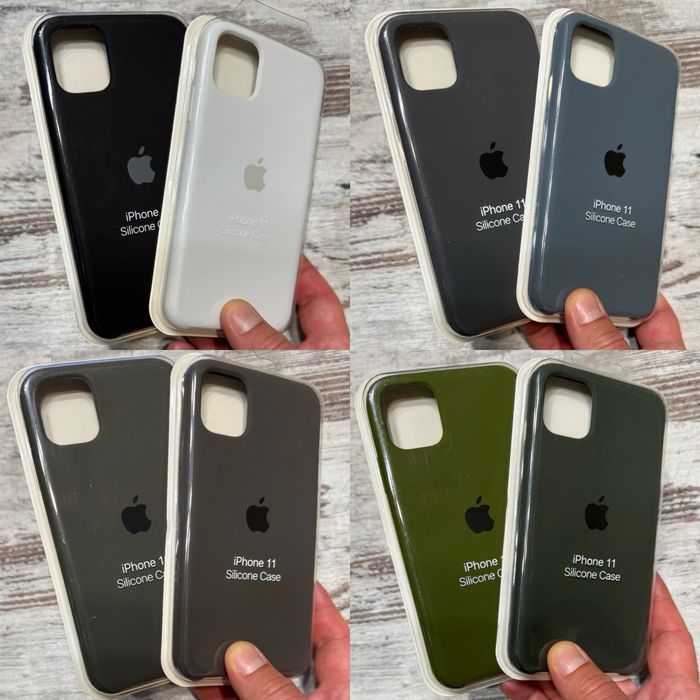 Айфон 11 silicon case чехол iphone 11 силиконовый soft touch микрофиб