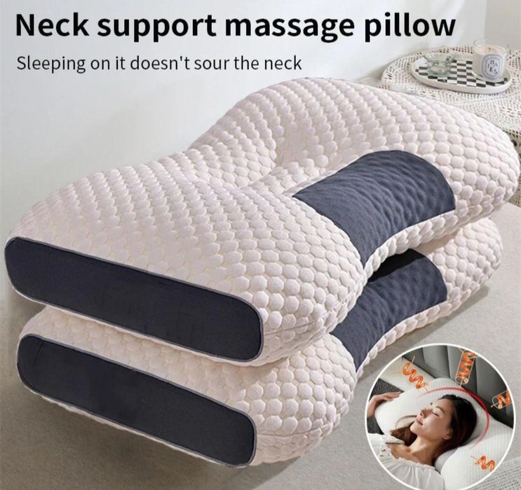 Ортопедична подушка 74×48 з соєвого волокна.Гіпоалергенна.