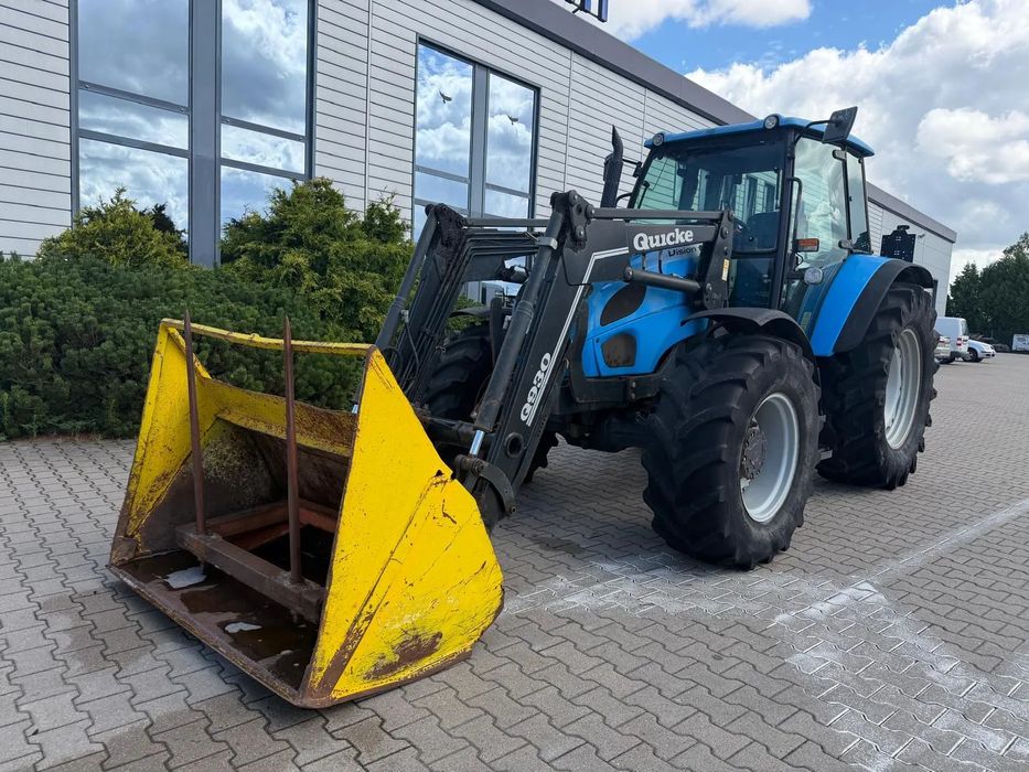 Landini VISION 100 Power Shuttle  import DE / tur QUICKE Q930 łyżka + widły / rewers / 4x4