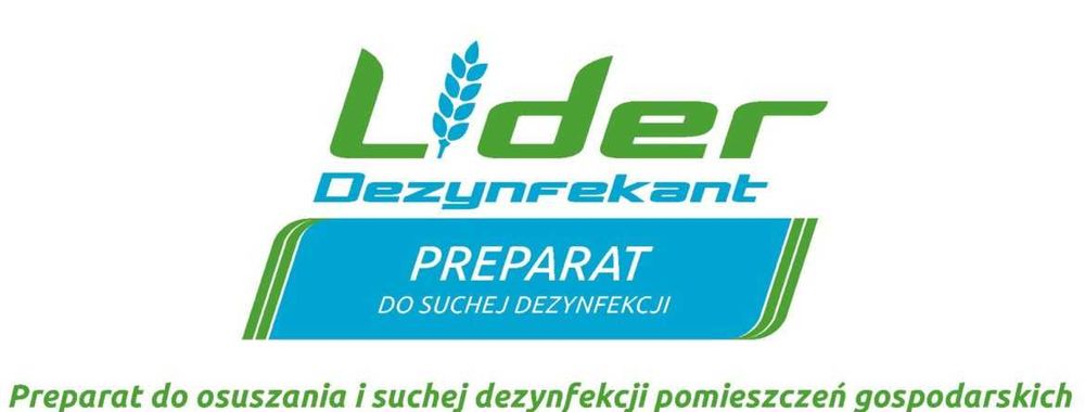 Lider dezynfekant, preparat do osuszania legowisk, materace dla krów