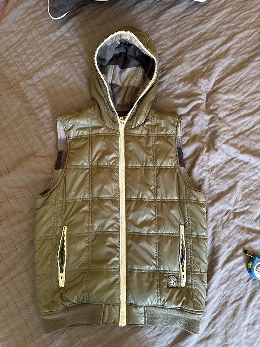 Męski bezrękawnik dwustronny Reviev L