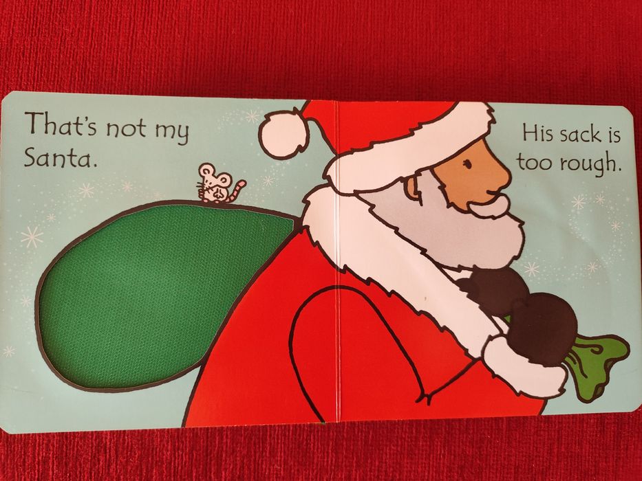 Новорічна дитяча книжка. Тактильна