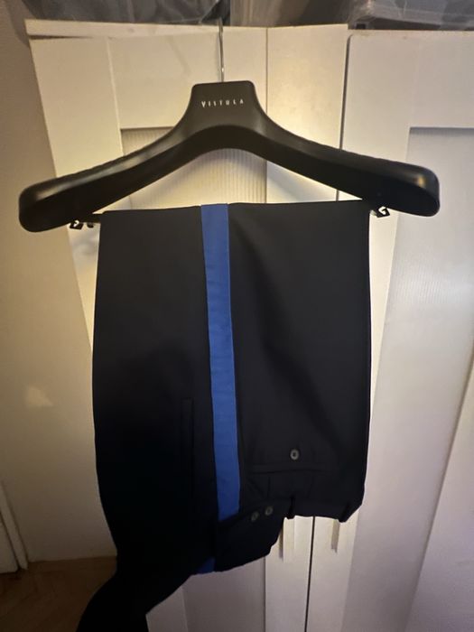 Mundur wyjsciowy policja z plaszczem