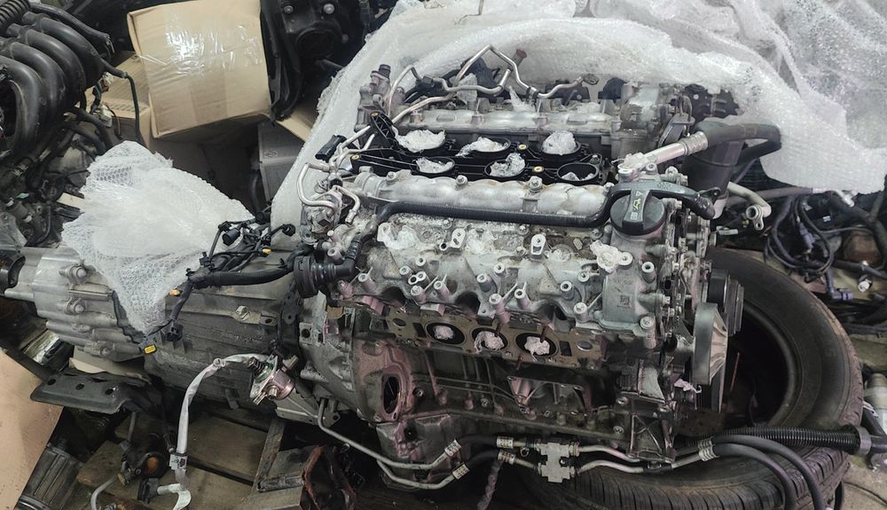 Двигатель Mercedes M276.957 3.5 атмосфера 61к 2013