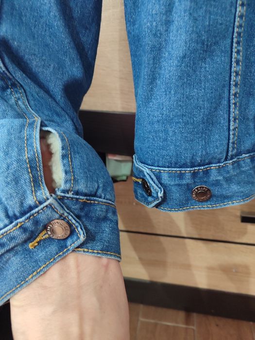 Куртка джинсова чоловіча тепла L