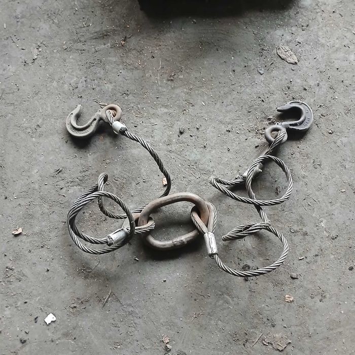 Zawiesie linowe 2x1.9 m lina 14 mm