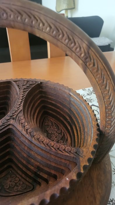 Cesta e base de panelas