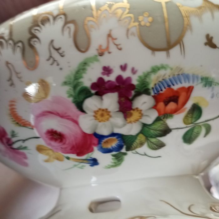 Rococo Tea Set and Creamer470955479763537924