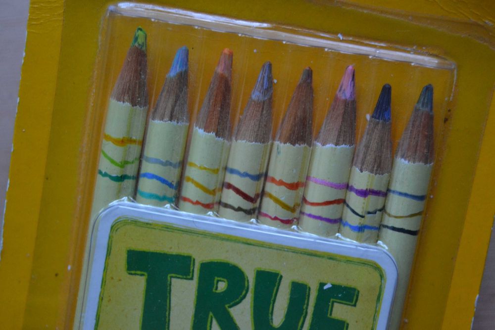 Kredki ołówkowe Crayola True to life Trzykolorowe rysiki nietoksyczne