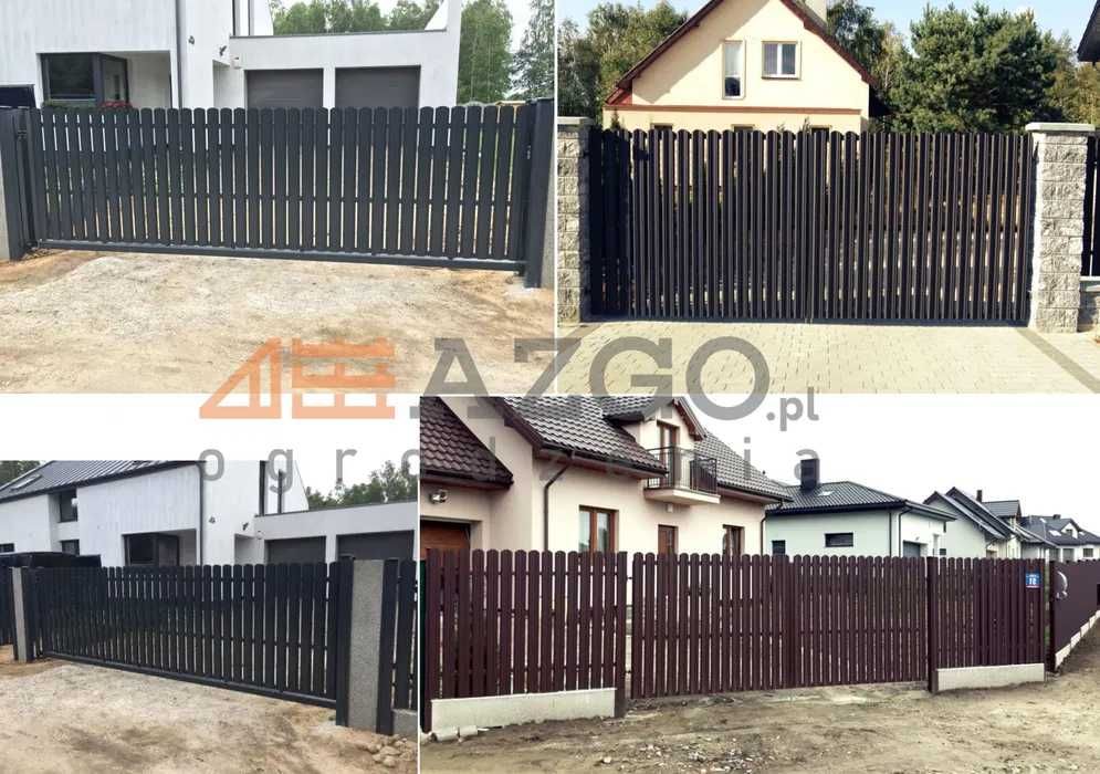 Najtańsza brama suwana przesuwana rama stelaż solidna ocynkowana