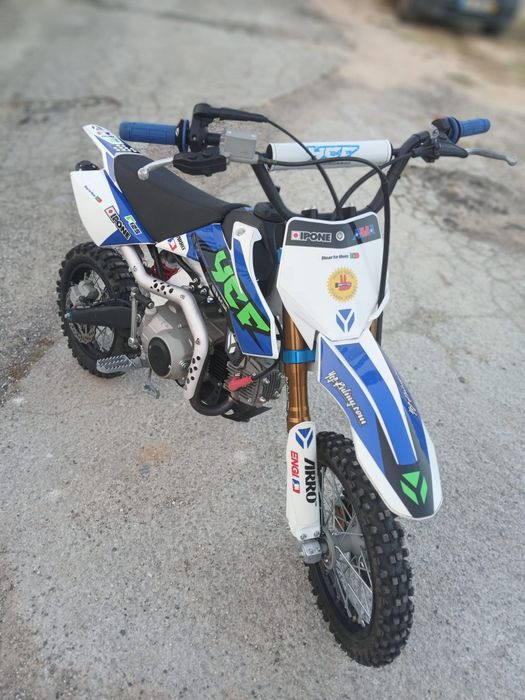 Ycf 125 mota com 2 horas de uso