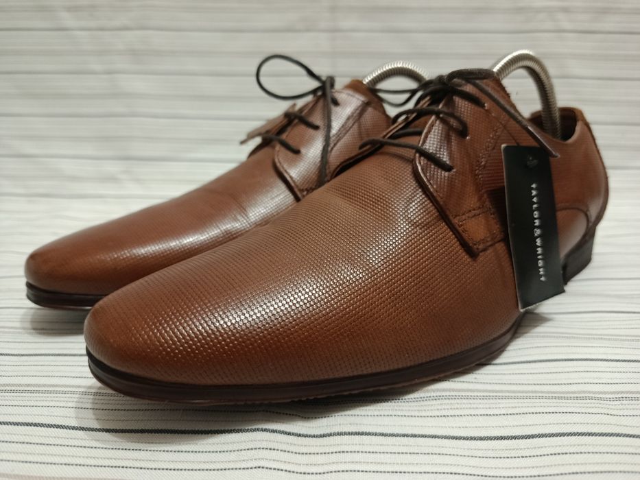 Туфлі туфли броги дербі оксфорди Taylor & Wright